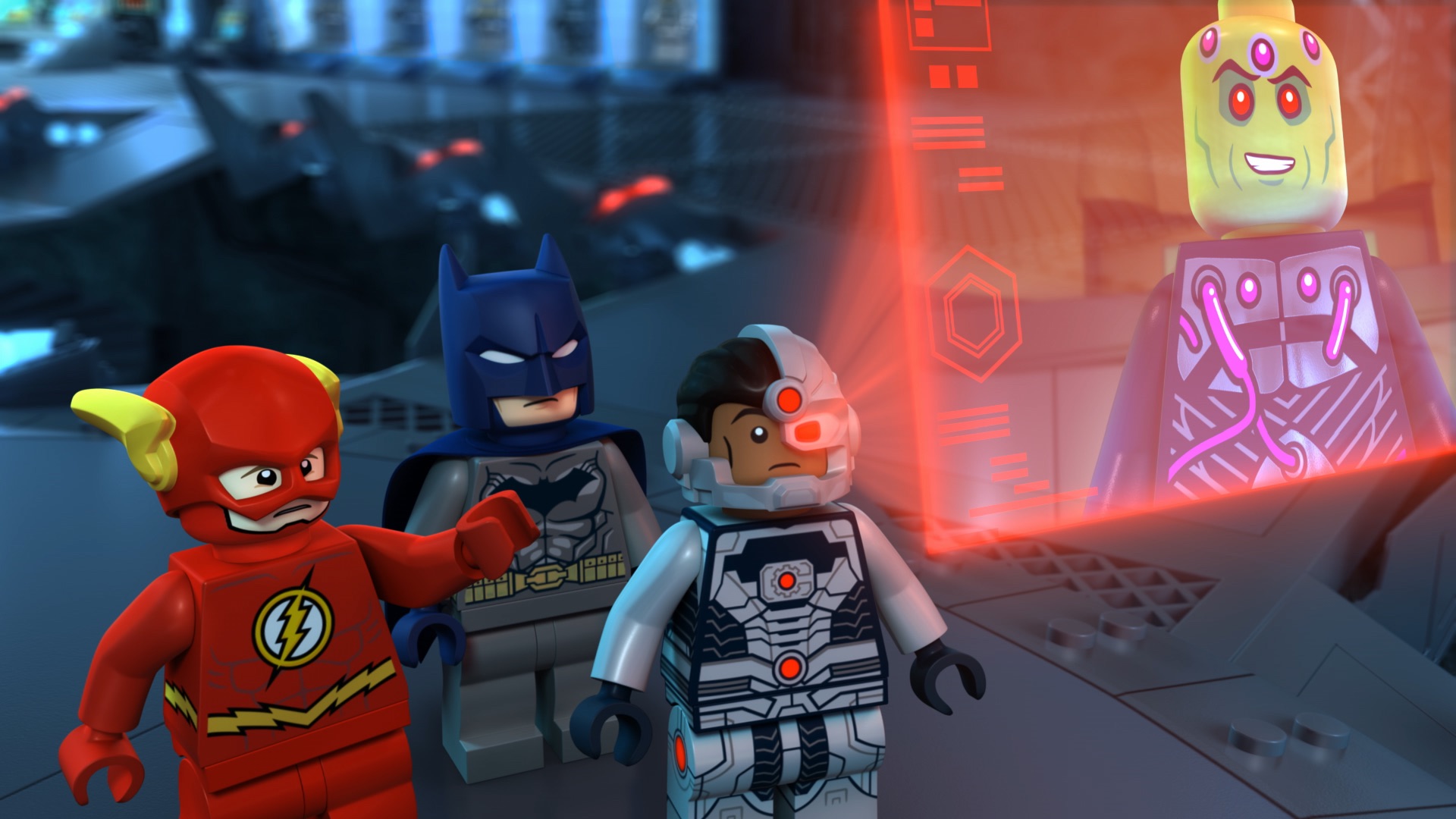 Lego. Супергерои DC: Лига Справедливости — Космическая битва – афиша