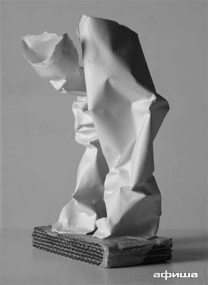 Бумажная скульптура – афиша