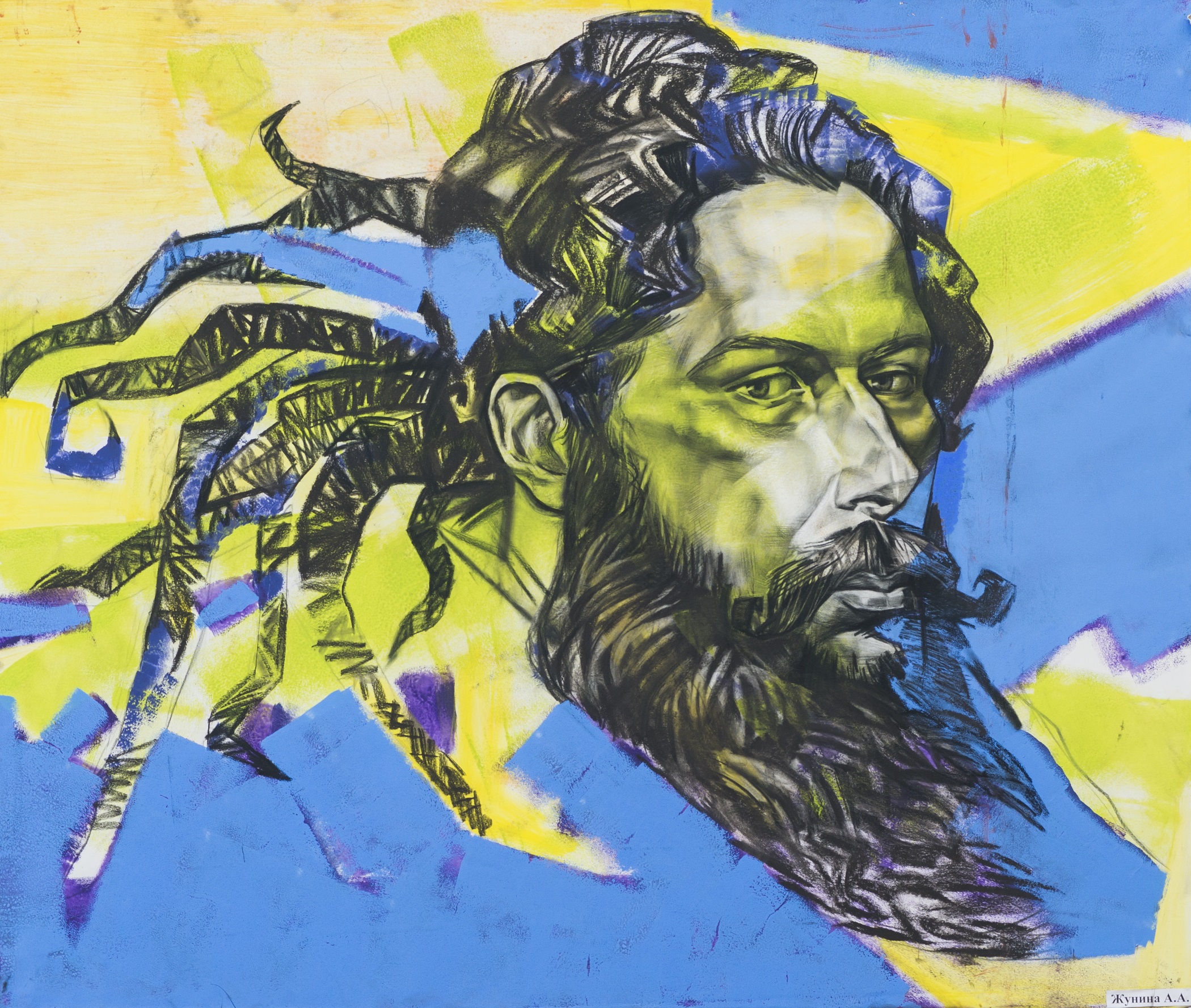 Мастерская монументальной живописи Александра Быстрова. Учебный рисунок – афиша