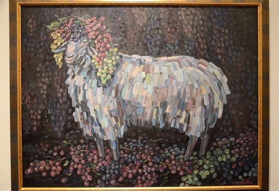 Выставка "Нателла Тоидзе. Скульптура цвета" - Москва 24, 26.01.2017